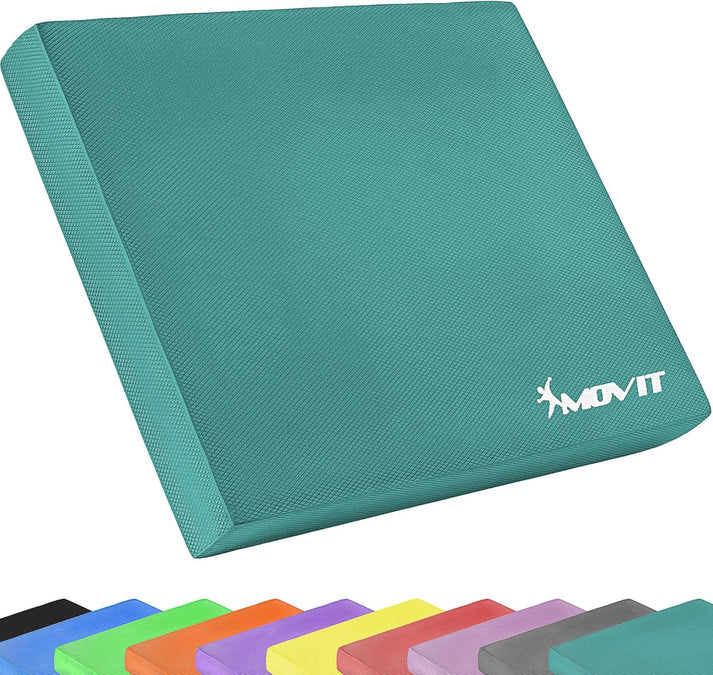 Coussin de siège MOVIT® Balance Pad de différentes couleurs avec bande d'exercice