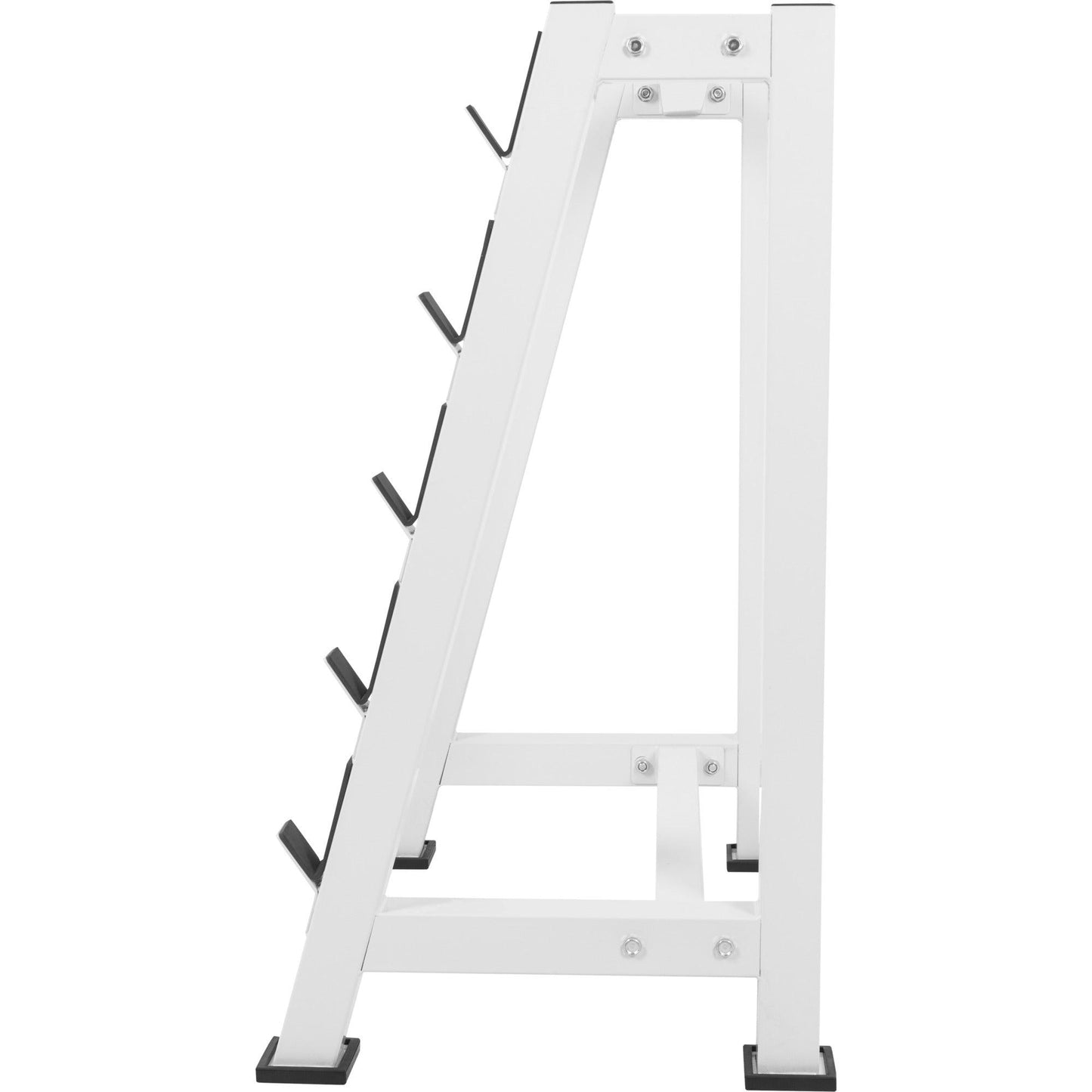 Langhantelablage Weiss - Gorilla Sports Schweiz