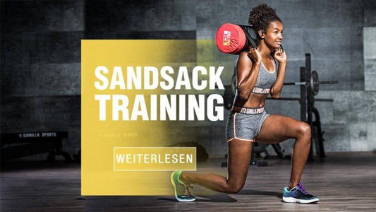 Ganzkörper-Workout mit Sandsack Training - Gorilla Sports Schweiz
