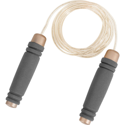 Springseil Speed Rope Grau/Gold 300 cm - Gorilla Sports Schweiz