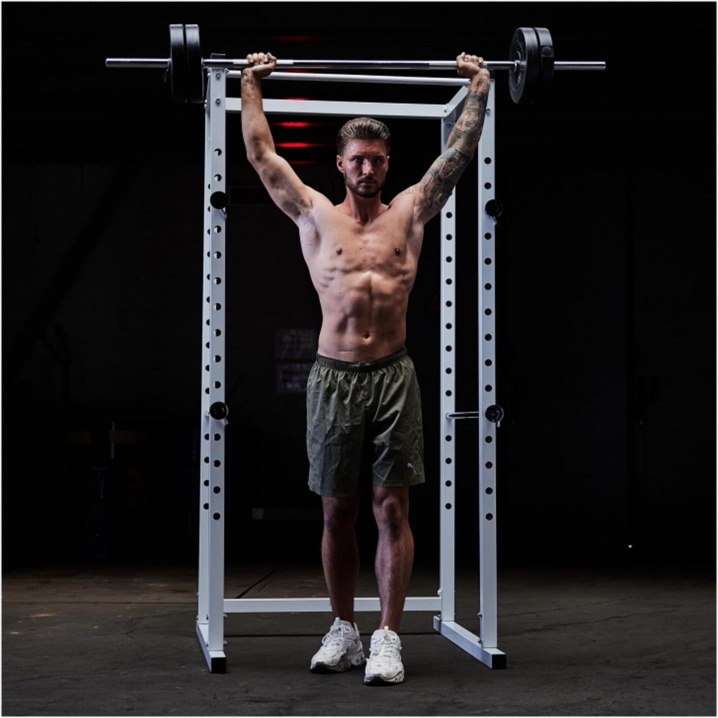 Langhantelstange Chrom 170 cm mit Federverschluss - Gorilla Sports Schweiz