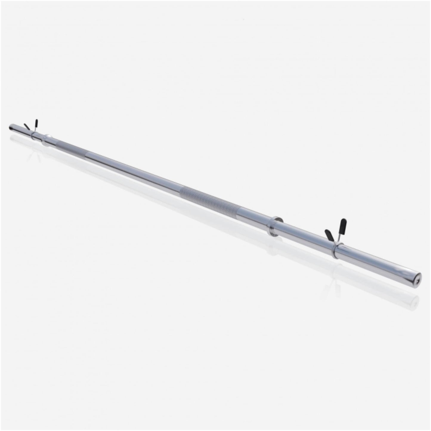Langhantelstange Chrom 170 cm mit Federverschluss - Gorilla Sports Schweiz