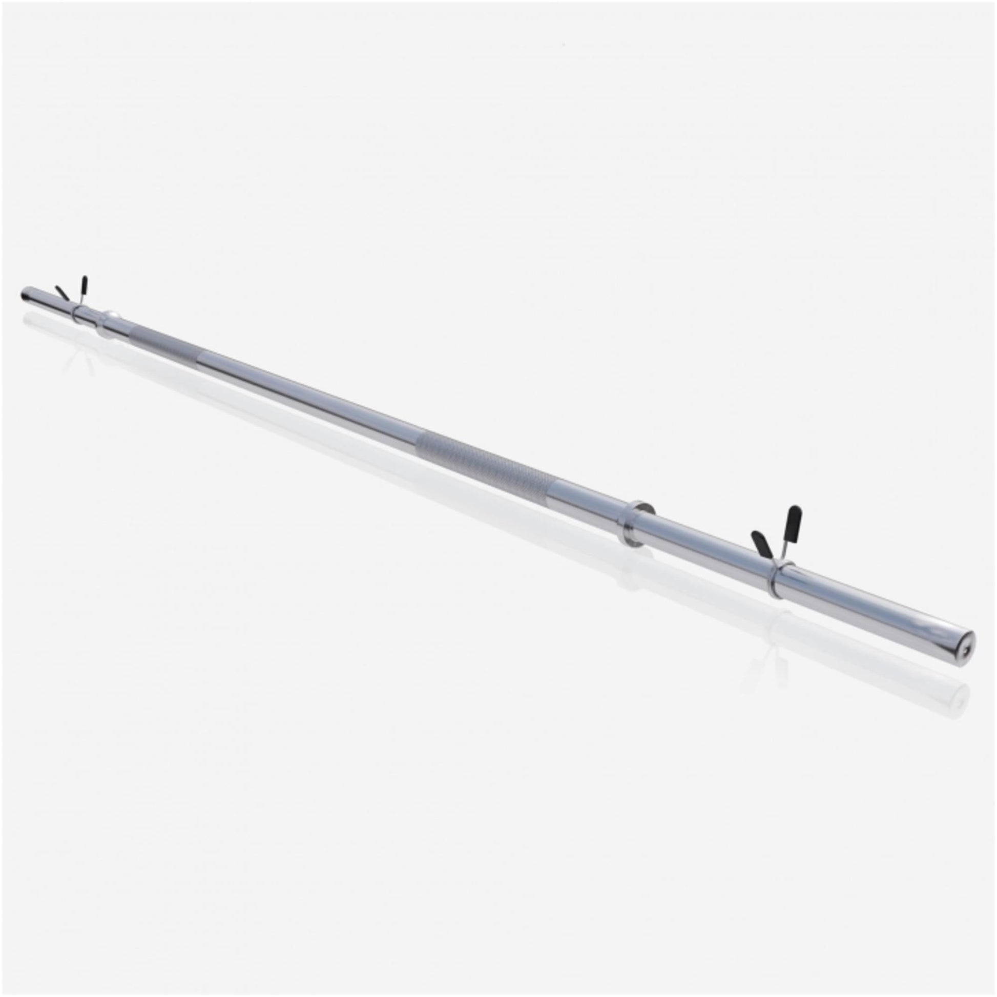 Langhantelstange Chrom 170 cm mit Federverschluss - Gorilla Sports Schweiz