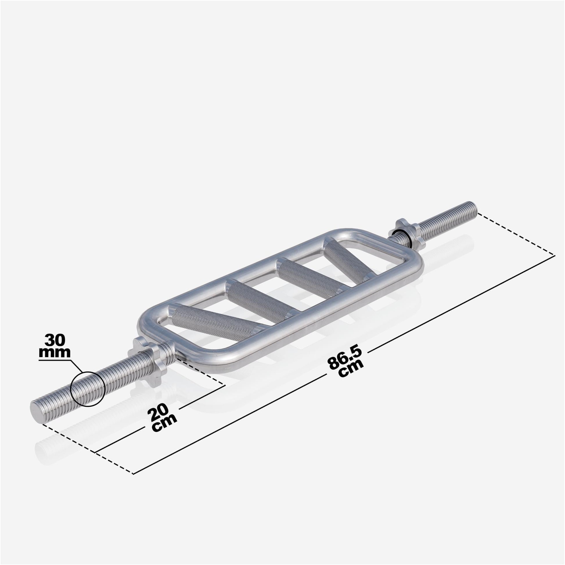 Trizepstrainer Diagonal Chrom - Gorilla Sports Schweiz