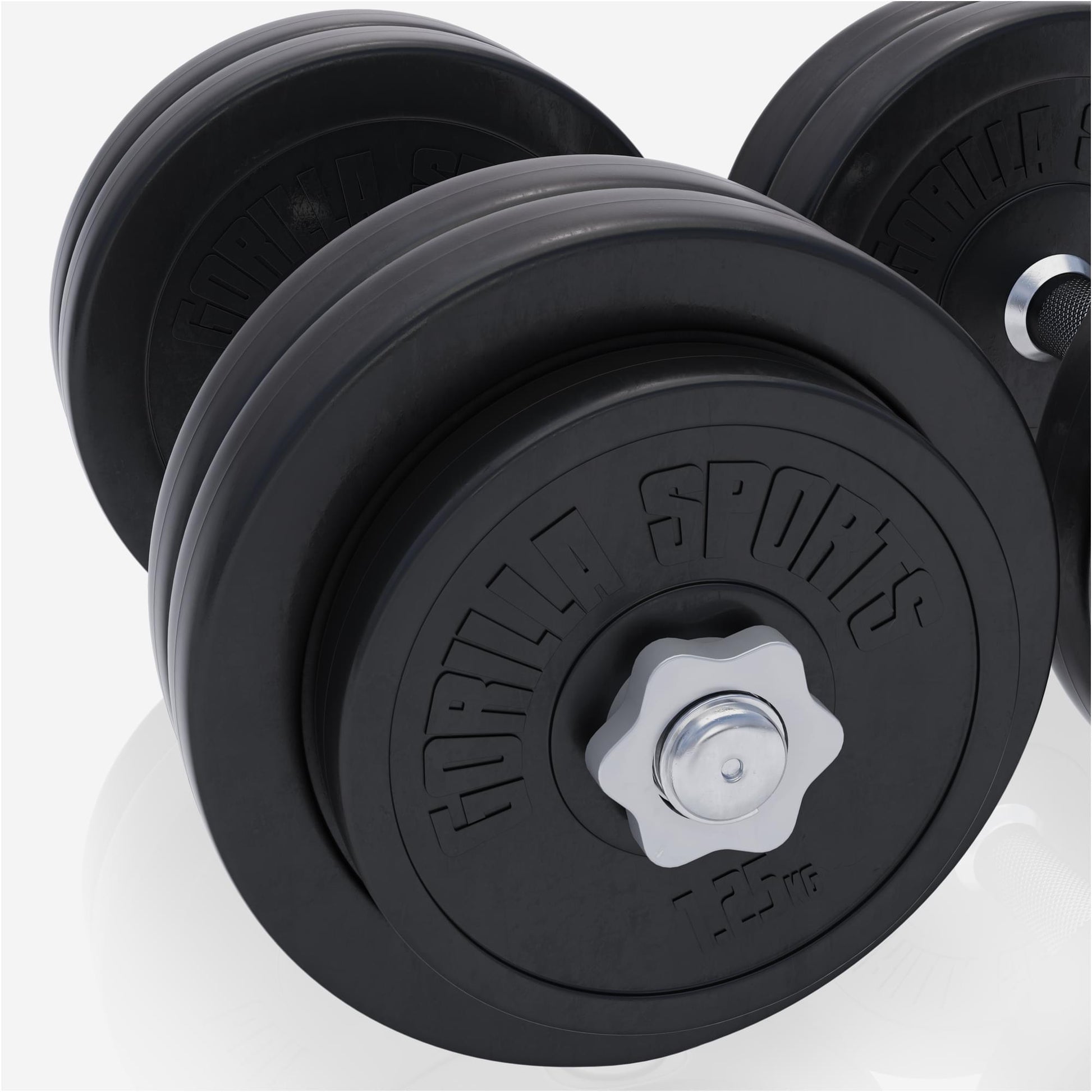 Kurzhantelset Kunststoff 30 kg - Gorilla Sports Schweiz