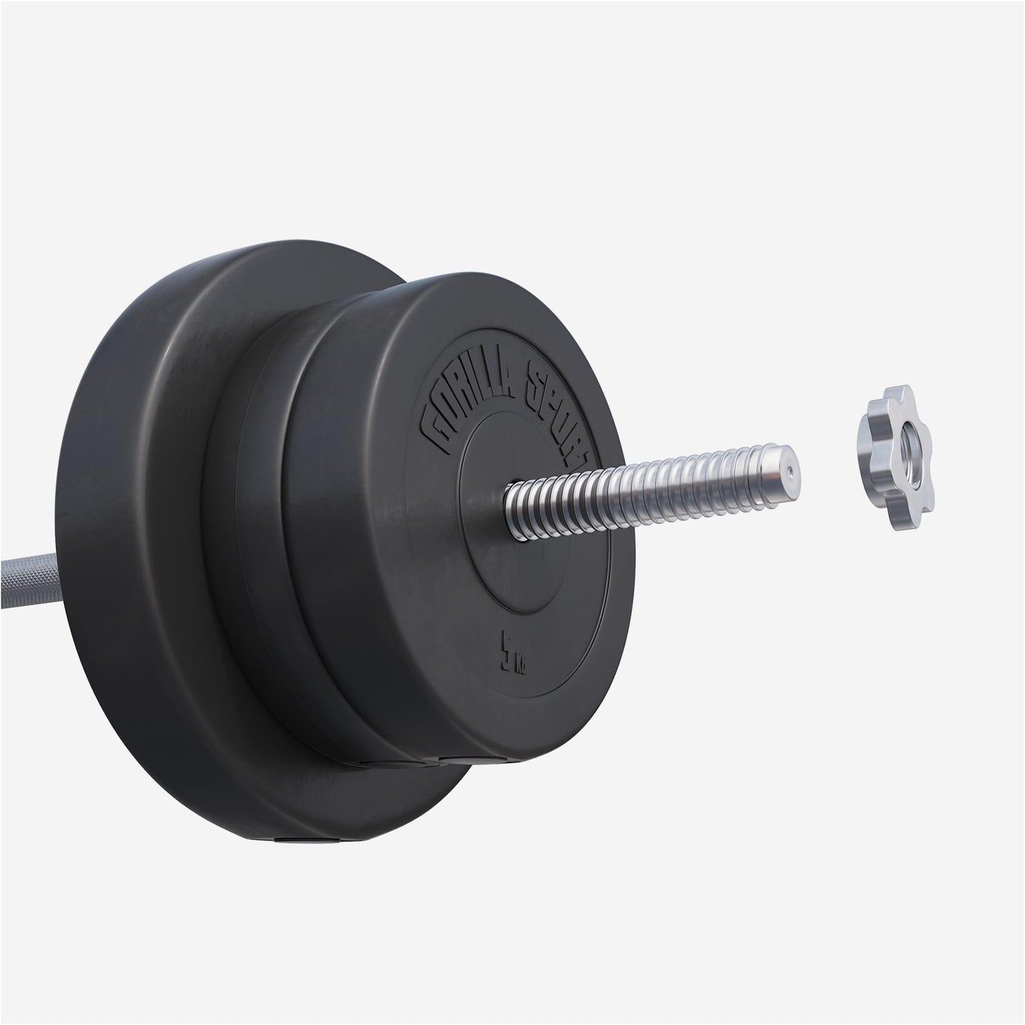 Komplettset Kunststoff 100 kg - Gorilla Sports Schweiz