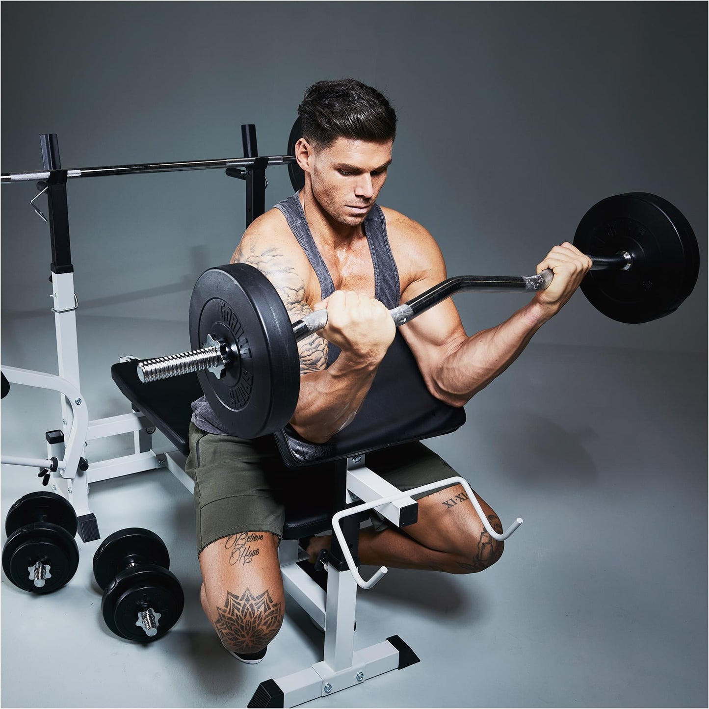 Komplettset Kunststoff 100 kg - Gorilla Sports Schweiz