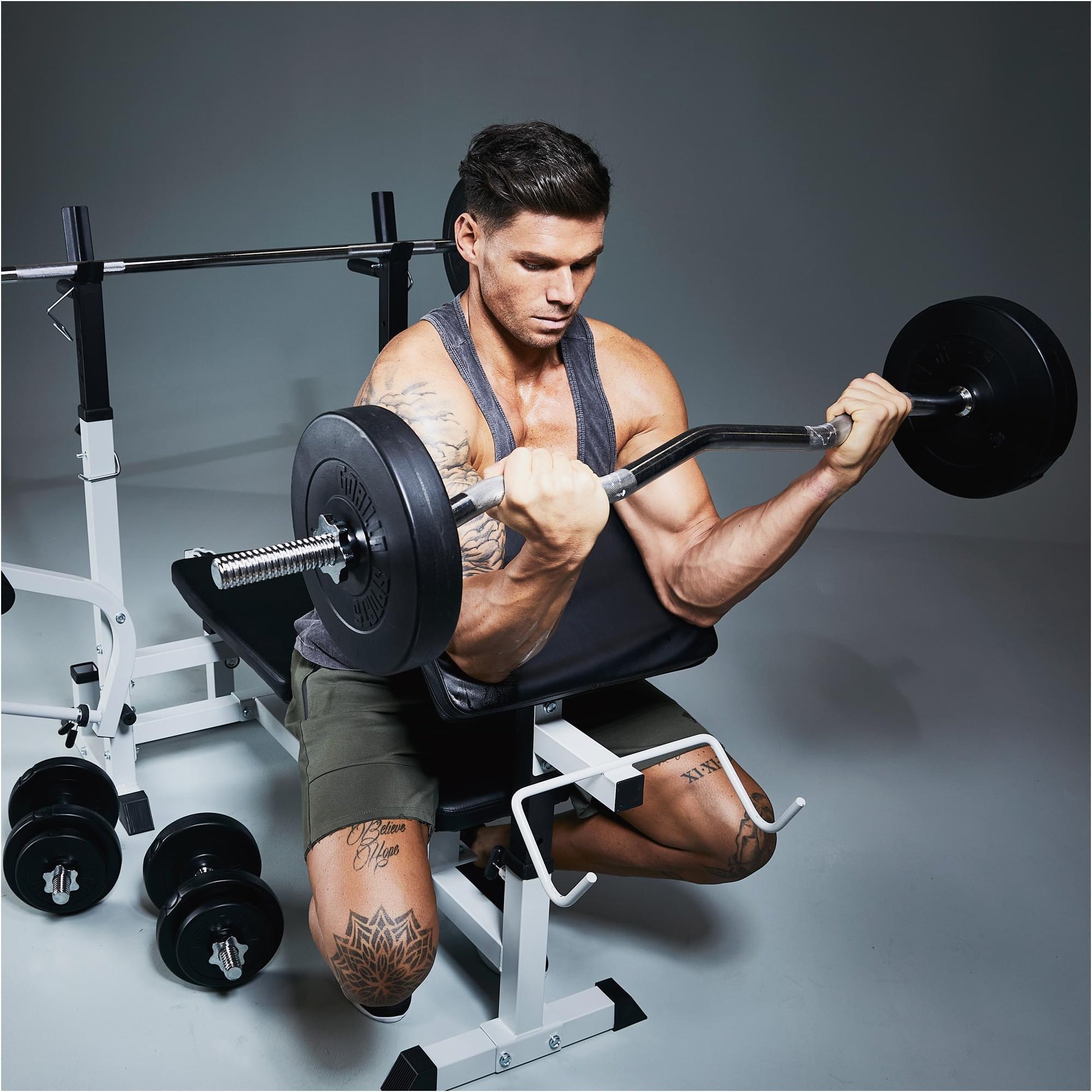 Komplettset Kunststoff 100 kg - Gorilla Sports Schweiz