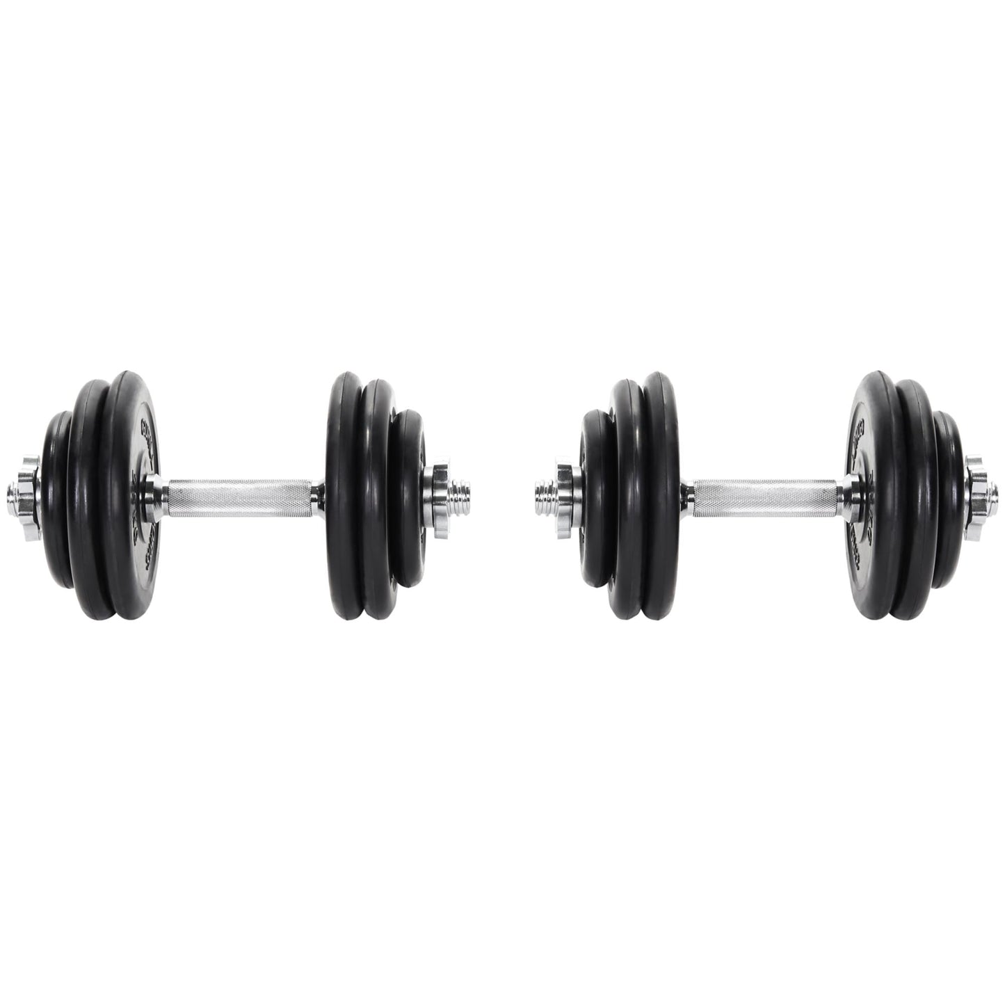 Kurzhantelset Gummi 30 kg - Gorilla Sports Schweiz