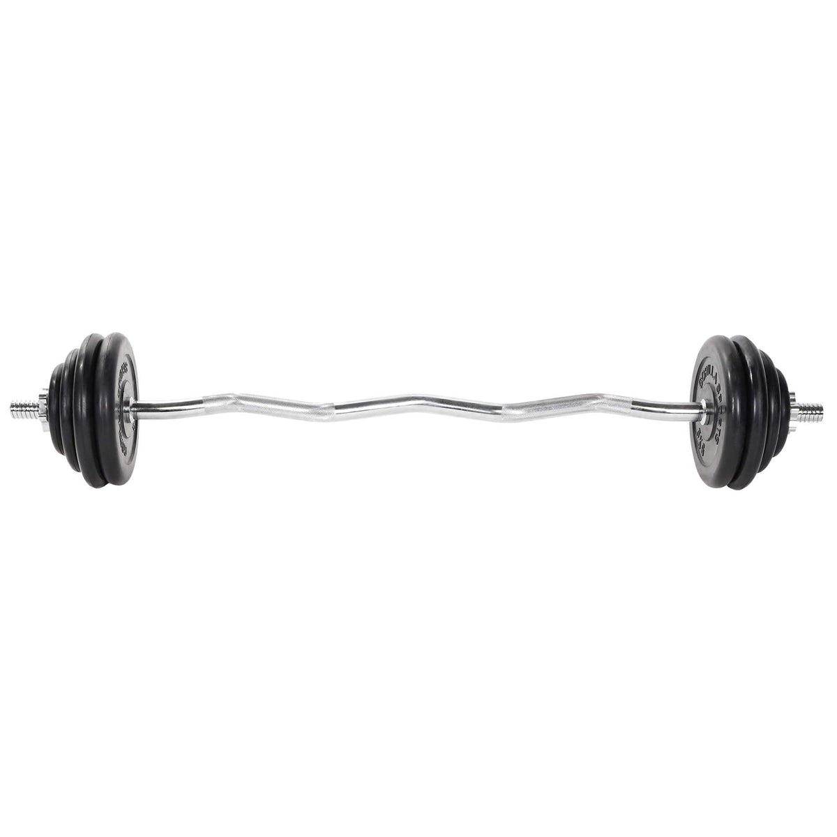 SZ-Curlset Gummi 35 kg - Gorilla Sports Schweiz