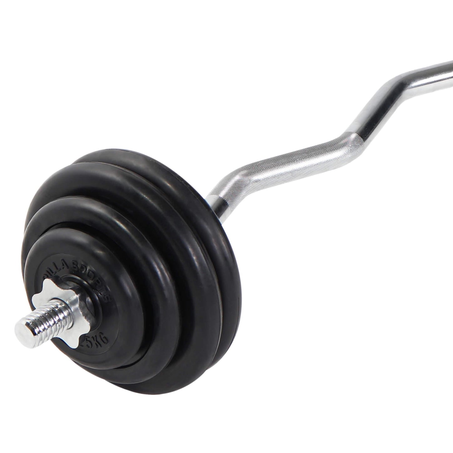 SZ-Curlset Gummi 35 kg - Gorilla Sports Schweiz
