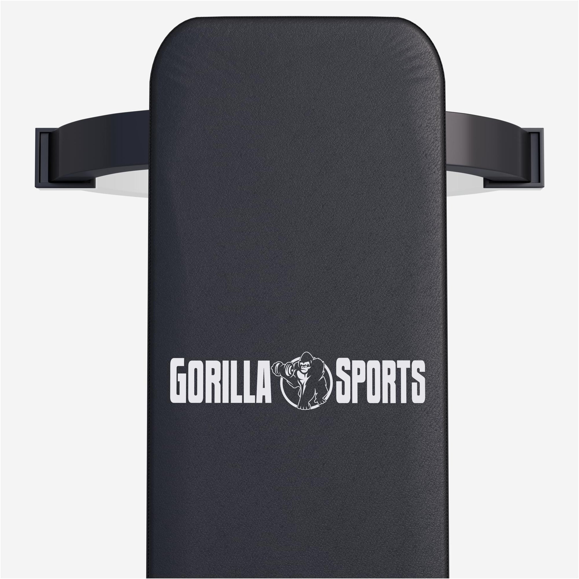 Flachbank Massiv Schwarz - Gorilla Sports Schweiz