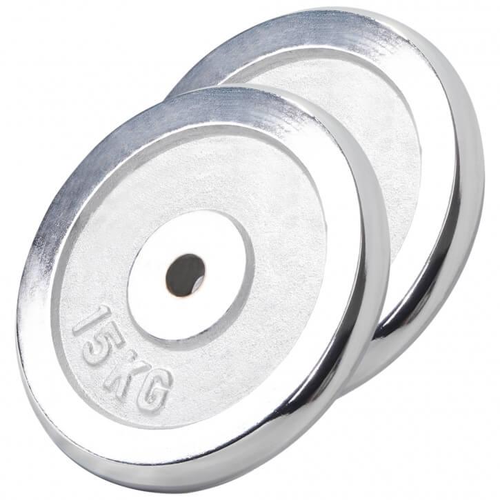 Hantelscheibe Chrom 0.5-30 KG - Gorilla Sports Schweiz