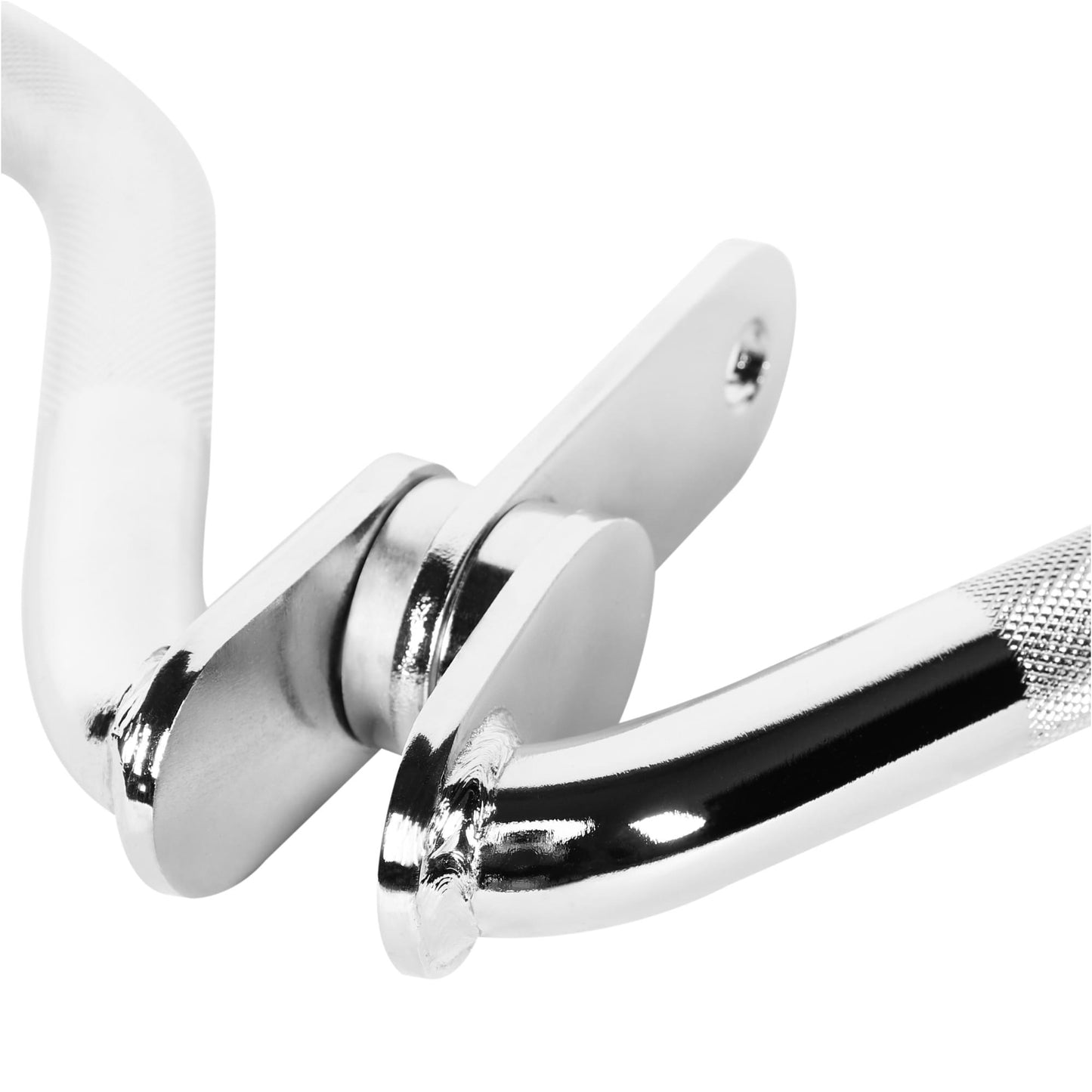 Trizep-Curl Griff inkl. Drehgelenk Chrom - Gorilla Sports Schweiz