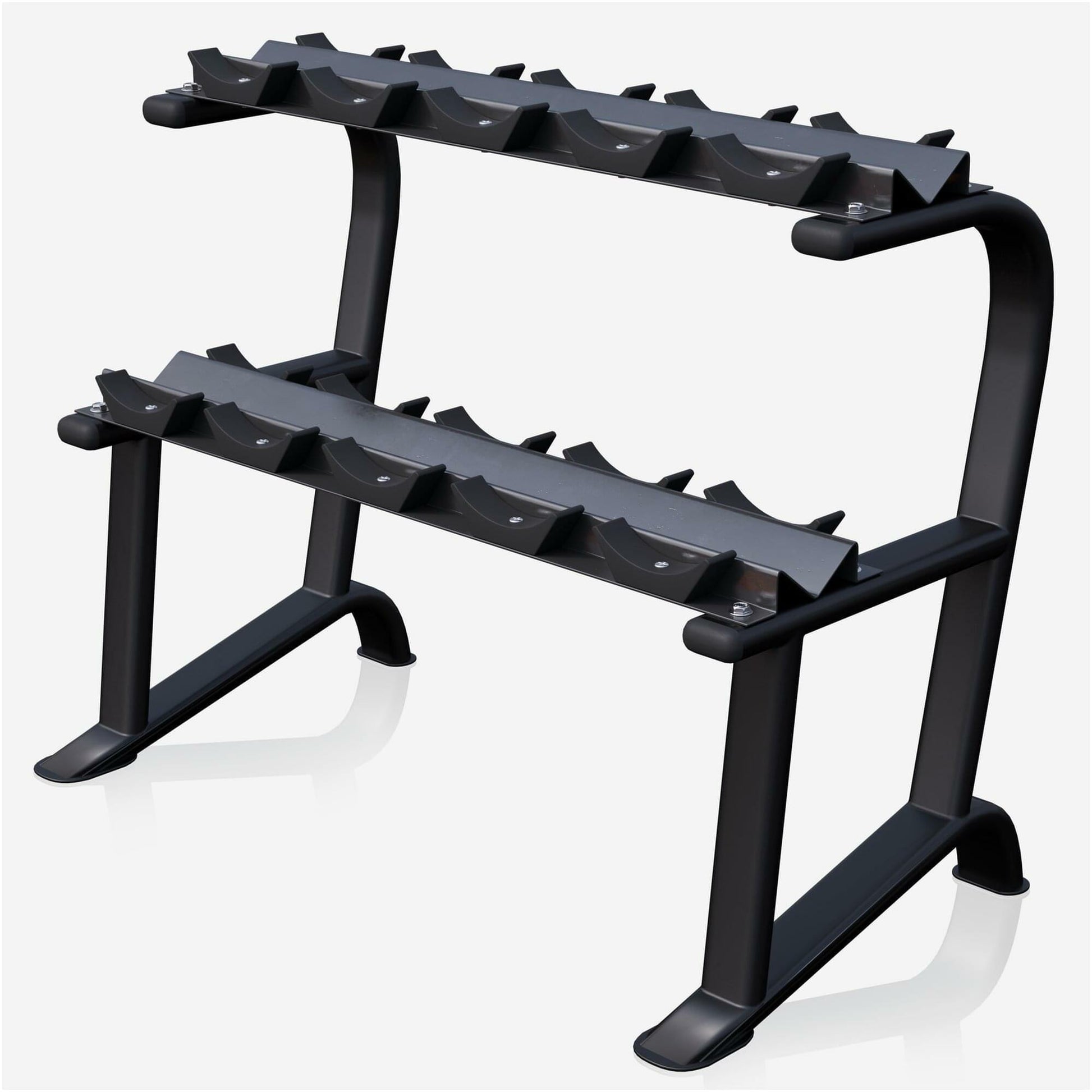 Kurzhantelablage Silber - Gorilla Sports Schweiz