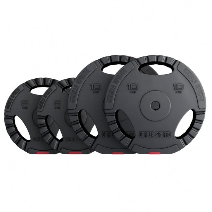 Gripper Kunststoff Hantelscheiben 1.25 - 15 KG - Gorilla Sports Schweiz