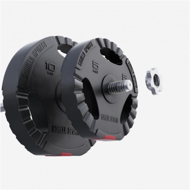 Gripper Kunststoff Hantelscheiben 1.25 - 15 KG - Gorilla Sports Schweiz