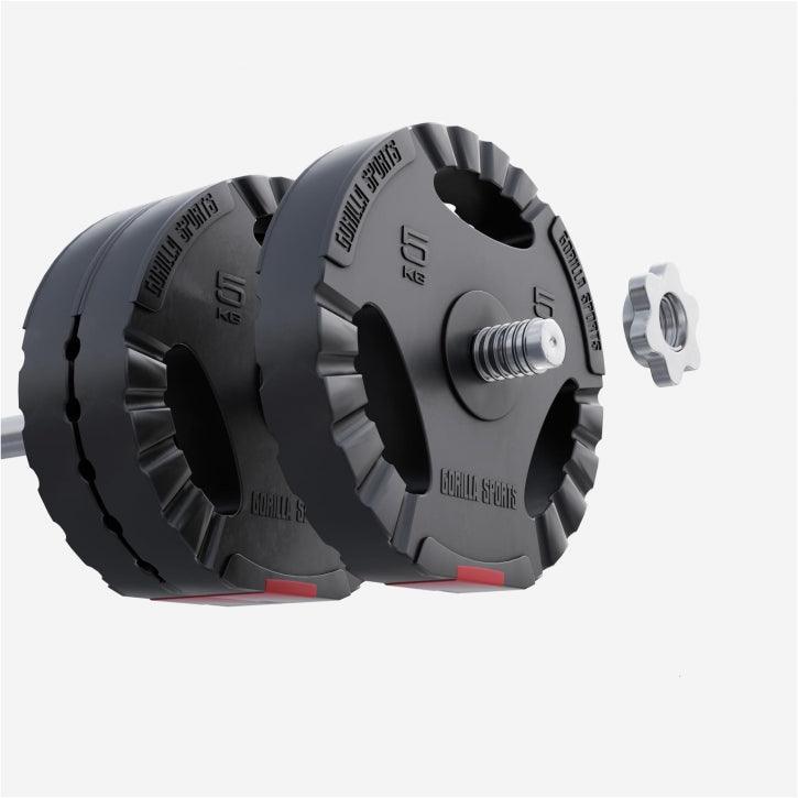 Gripper Kunststoff Hantelscheiben 1.25 - 15 KG - Gorilla Sports Schweiz