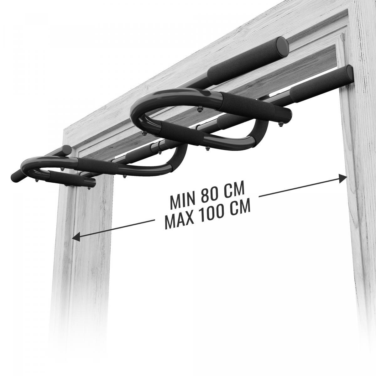 Multifunktions-Pull-up-Bar Schwarz - Gorilla Sports Schweiz