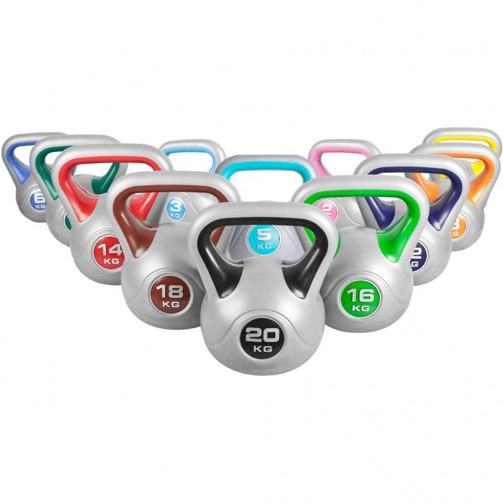 Kettlebell Stylish 2-113 KG - Gorilla Sports Schweiz