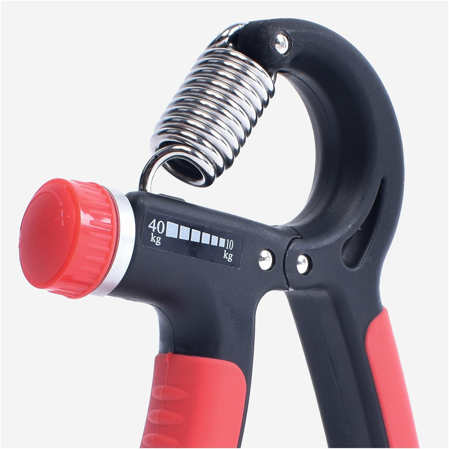 Fingerhantel verstellbar Schwarz/Rot - Gorilla Sports Schweiz