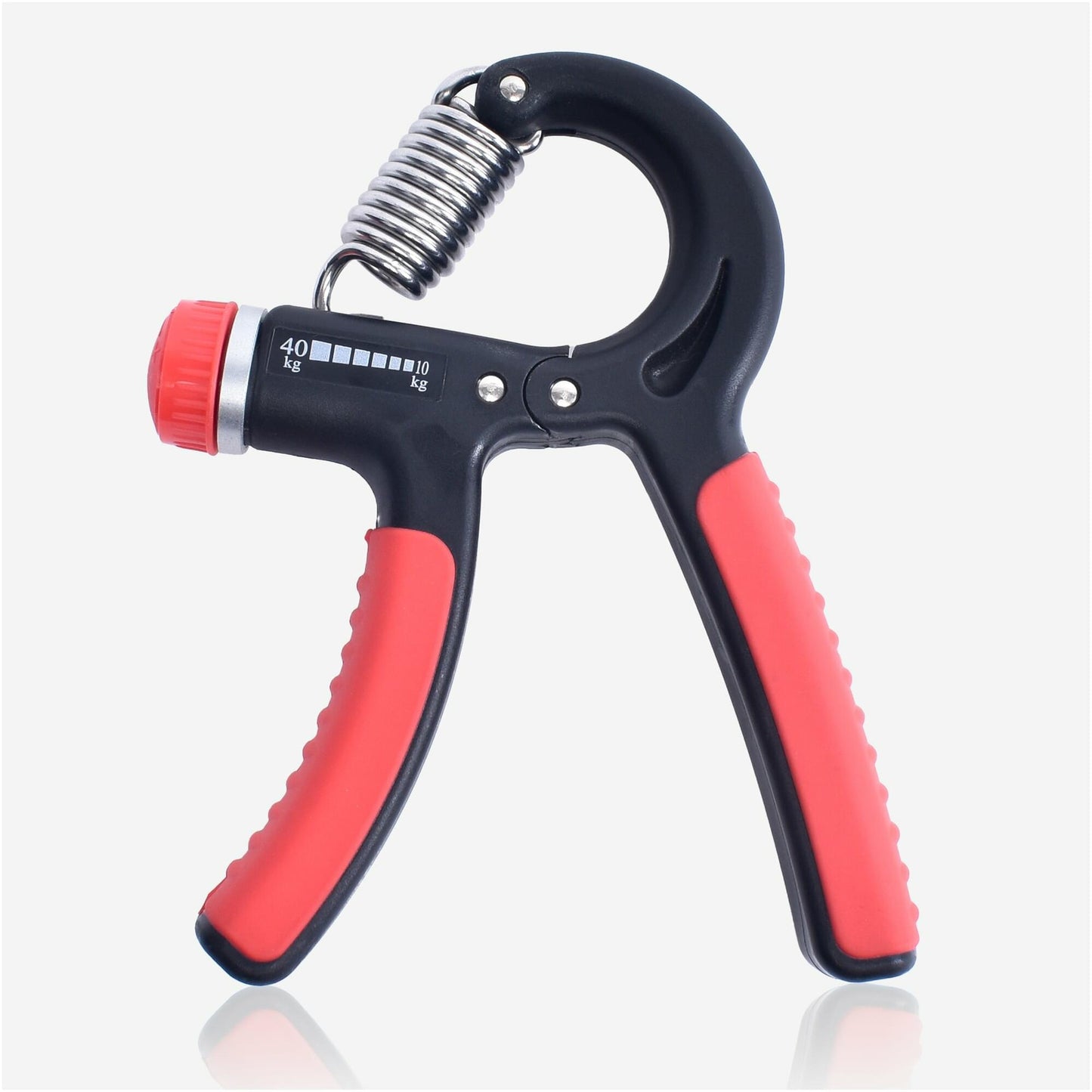 Fingerhantel verstellbar Schwarz/Rot - Gorilla Sports Schweiz