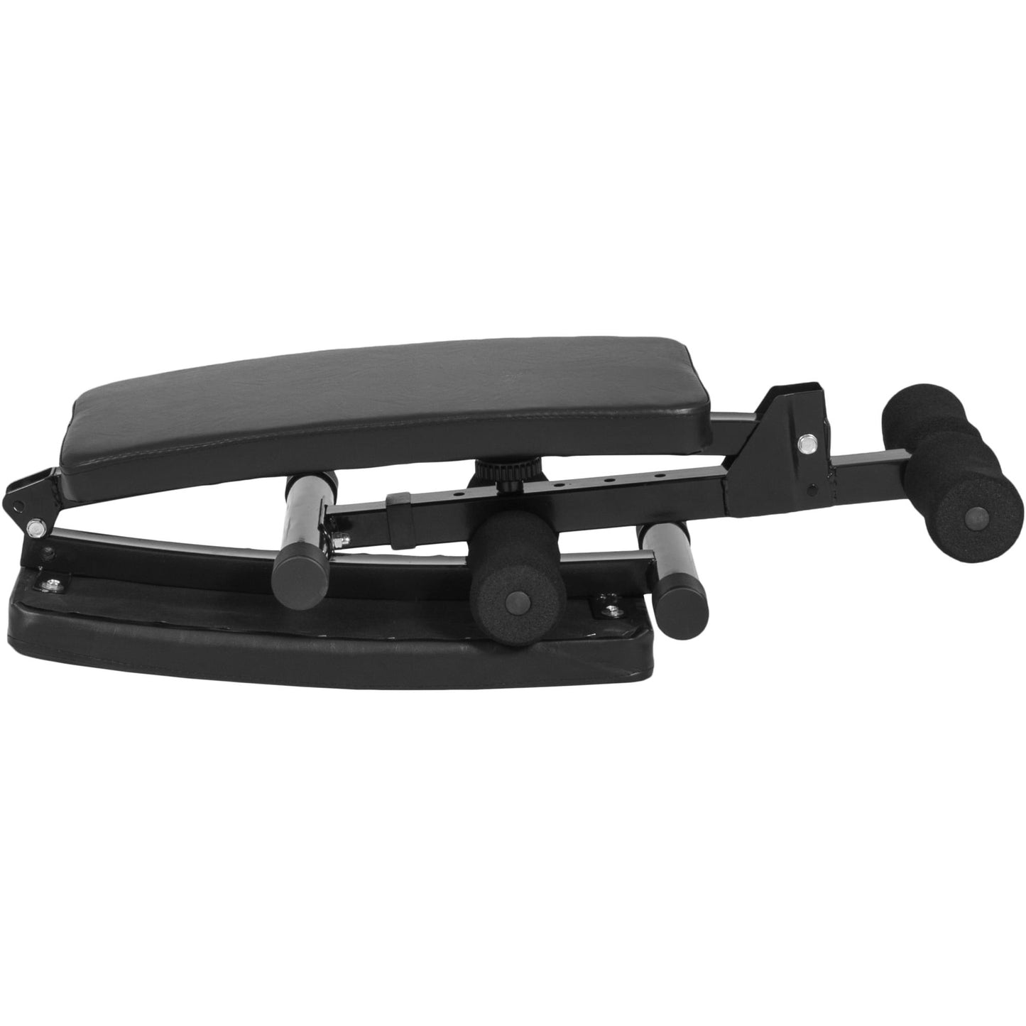 Sit Up Bank klappbar Schwarz - Gorilla Sports Schweiz