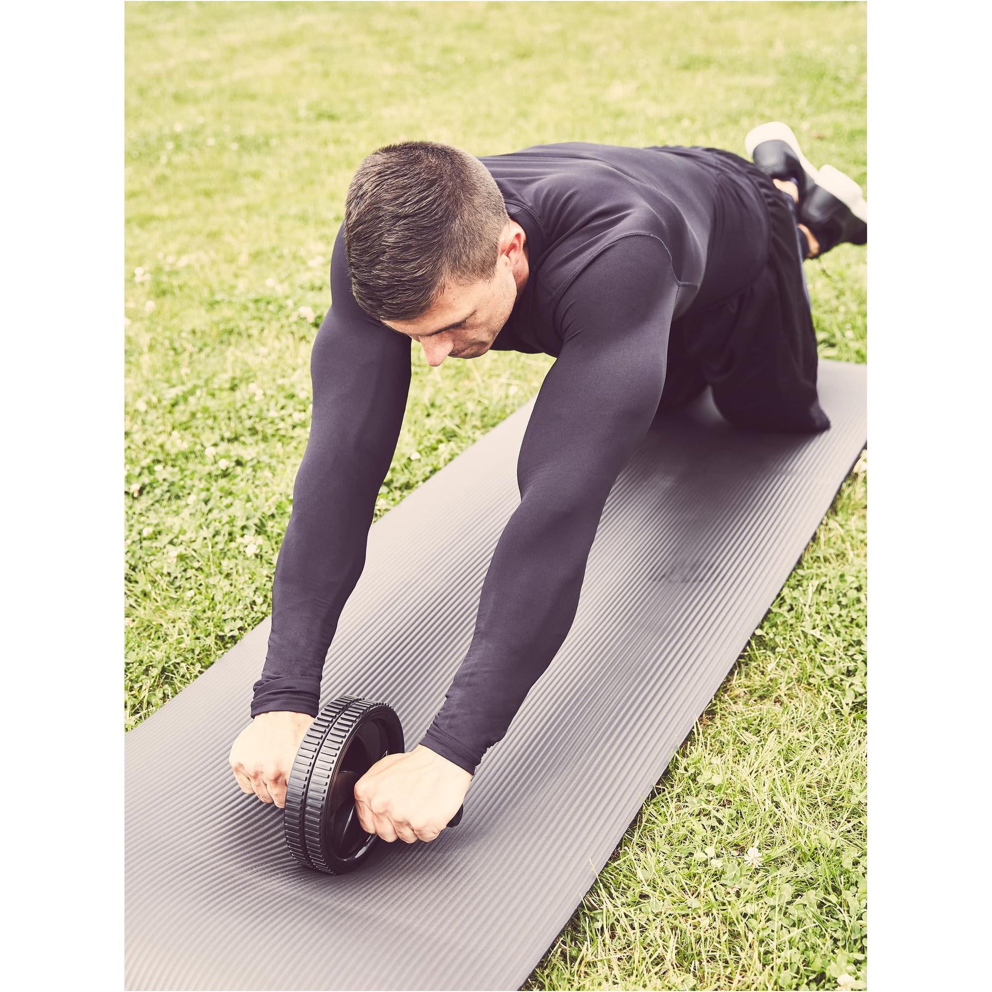 Ab Roller Schwarz - Gorilla Sports Schweiz