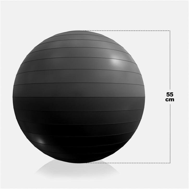 Gymnastikball Fitness Sitzball ⌀55 cm - Gorilla Sports Schweiz