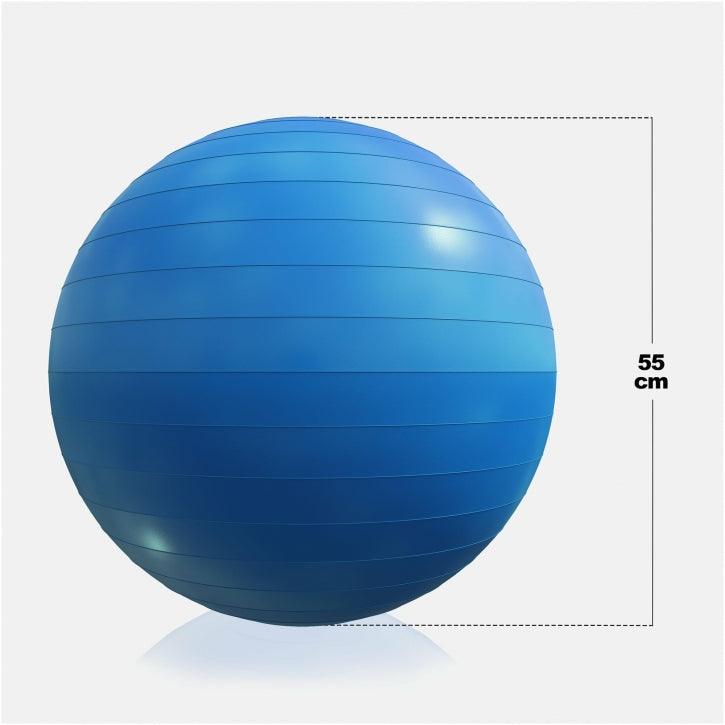 Gymnastikball Fitness Sitzball ⌀55 cm - Gorilla Sports Schweiz