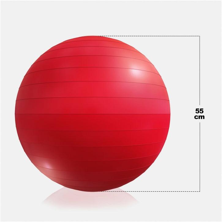 Gymnastikball Fitness Sitzball ⌀55 cm - Gorilla Sports Schweiz
