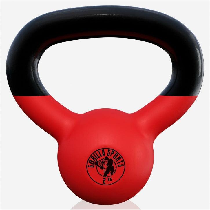 Kettlebell Neopren 2-32 KG - Gorilla Sports Schweiz
