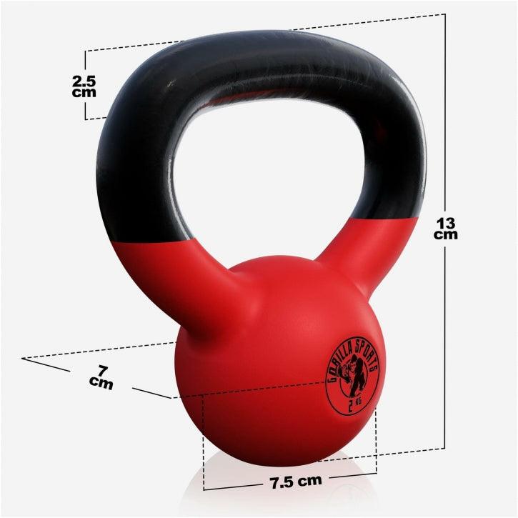 Kettlebell Neopren 2-32 KG - Gorilla Sports Schweiz