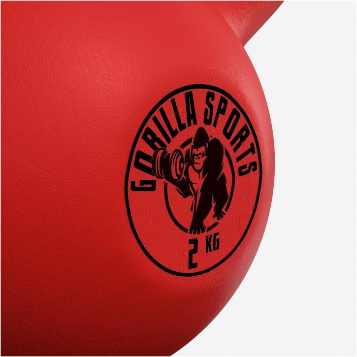 Kettlebell Neopren 2-32 KG - Gorilla Sports Schweiz