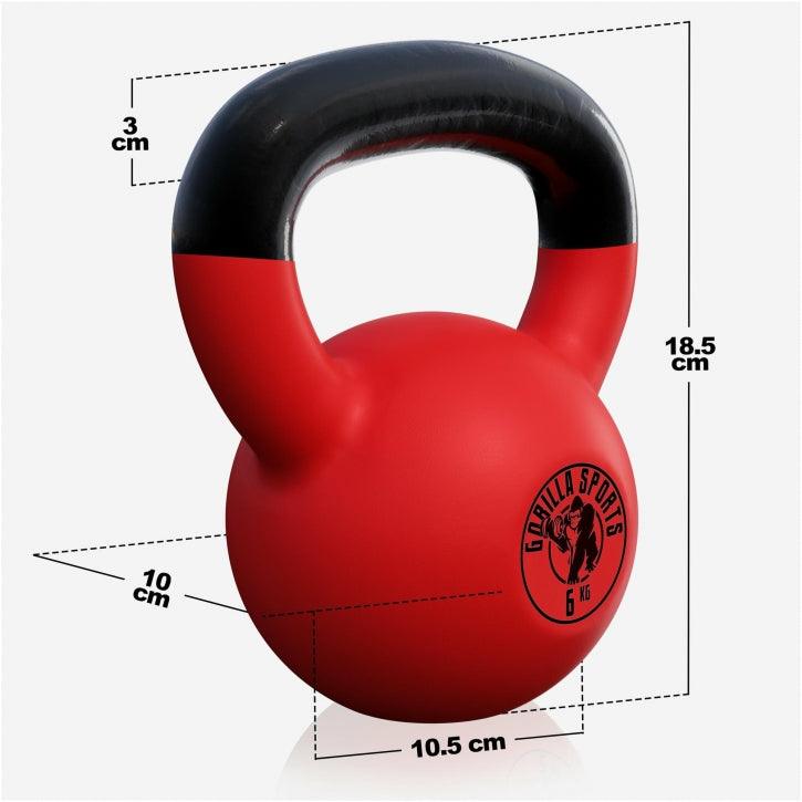 Kettlebell Neopren 2-32 KG - Gorilla Sports Schweiz