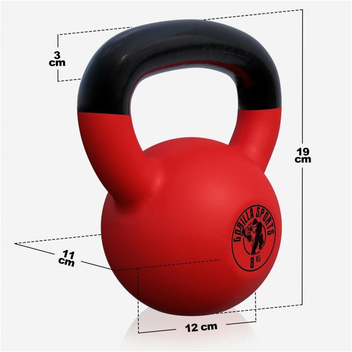 Kettlebell Neopren 2-32 KG - Gorilla Sports Schweiz