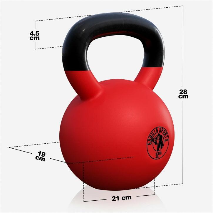 Kettlebell Neopren 2-32 KG - Gorilla Sports Schweiz