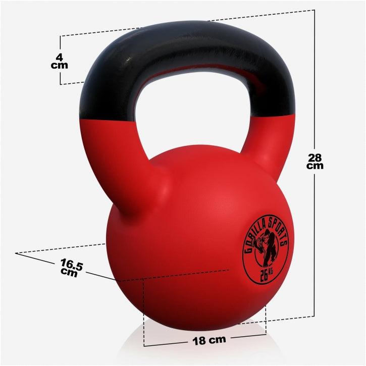 Kettlebell Neopren 2-32 KG - Gorilla Sports Schweiz