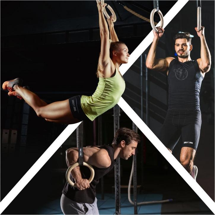Gym Ring Holz - Gorilla Sports Schweiz