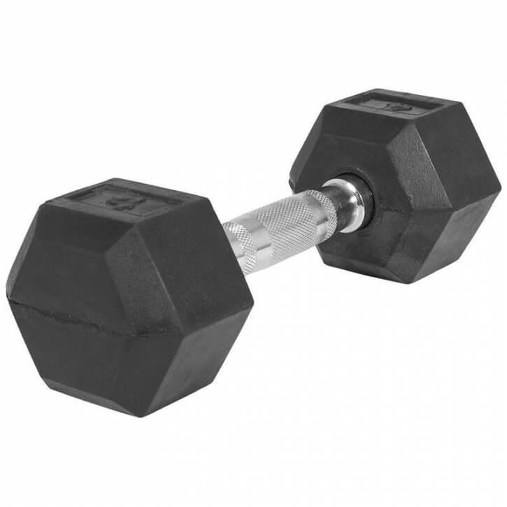 Hexagon Gummi Studio Hantel 2-50 KG - Gorilla Sports Schweiz