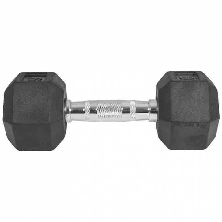 Hexagon Gummi Studio Hantel 2-50 KG - Gorilla Sports Schweiz