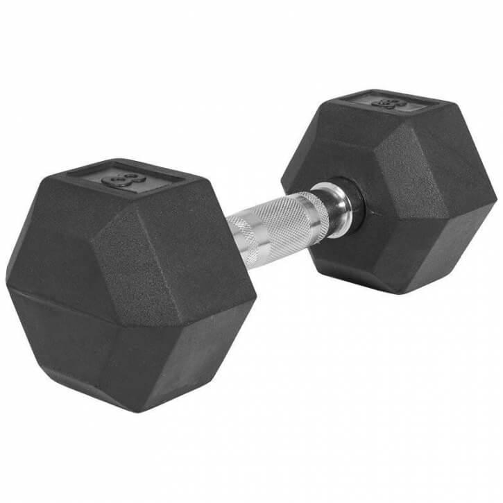 Hexagon Gummi Studio Hantel 2-50 KG - Gorilla Sports Schweiz