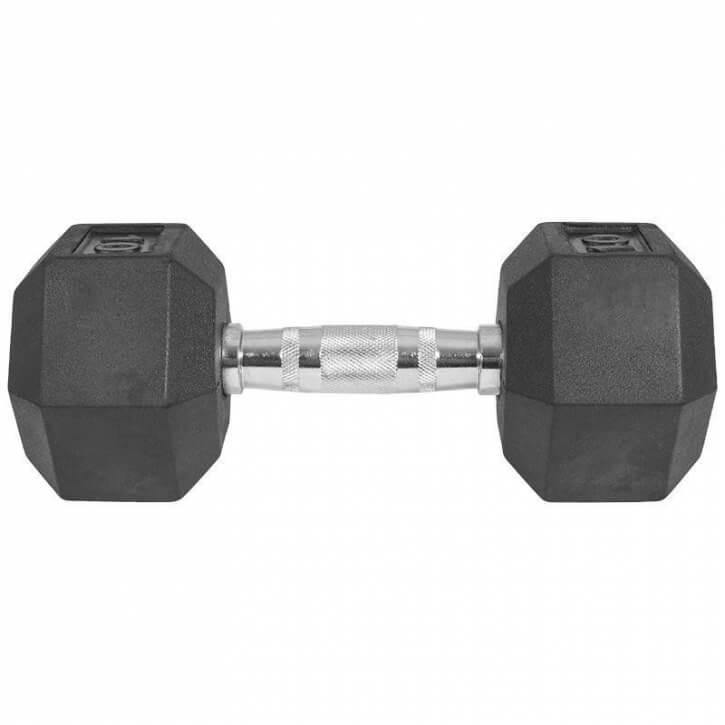 Hexagon Gummi Studio Hantel 2-50 KG - Gorilla Sports Schweiz