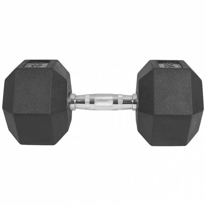 Hexagon Gummi Studio Hantel 2-50 KG - Gorilla Sports Schweiz