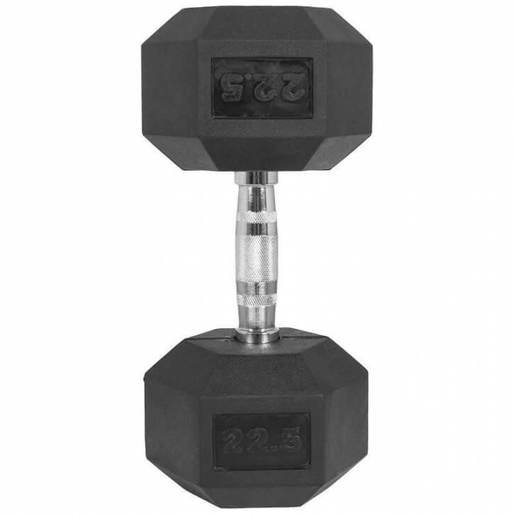 Hexagon Gummi Studio Hantel 2-50 KG - Gorilla Sports Schweiz