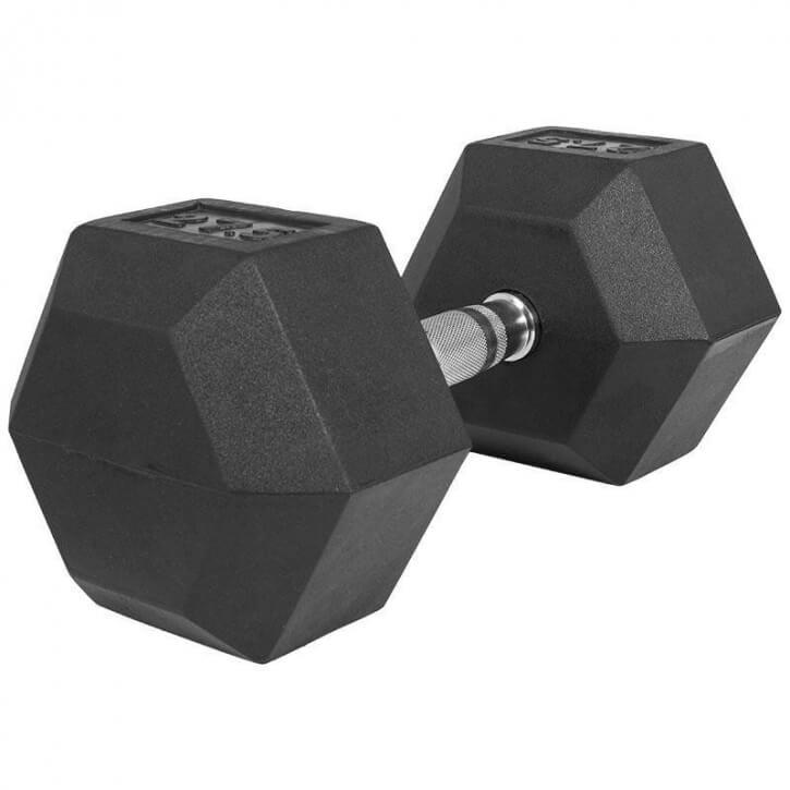 Hexagon Gummi Studio Hantel 2-50 KG - Gorilla Sports Schweiz