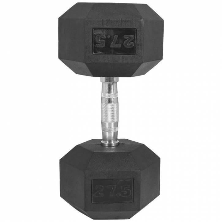 Hexagon Gummi Studio Hantel 2-50 KG - Gorilla Sports Schweiz