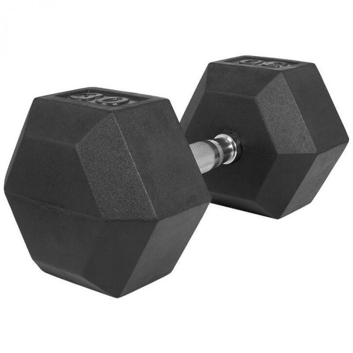 Hexagon Gummi Studio Hantel 2-50 KG - Gorilla Sports Schweiz