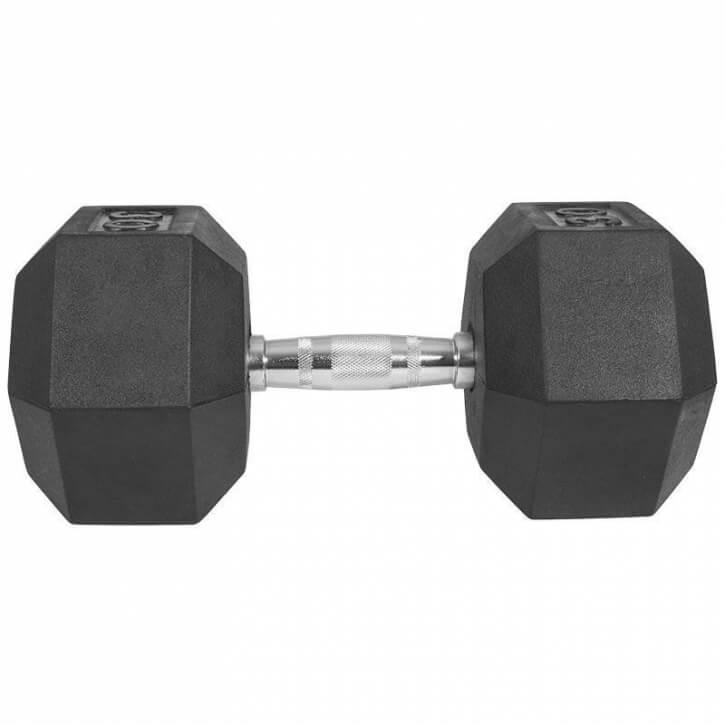 Hexagon Gummi Studio Hantel 2-50 KG - Gorilla Sports Schweiz