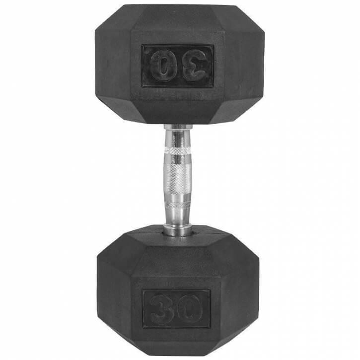 Hexagon Gummi Studio Hantel 2-50 KG - Gorilla Sports Schweiz